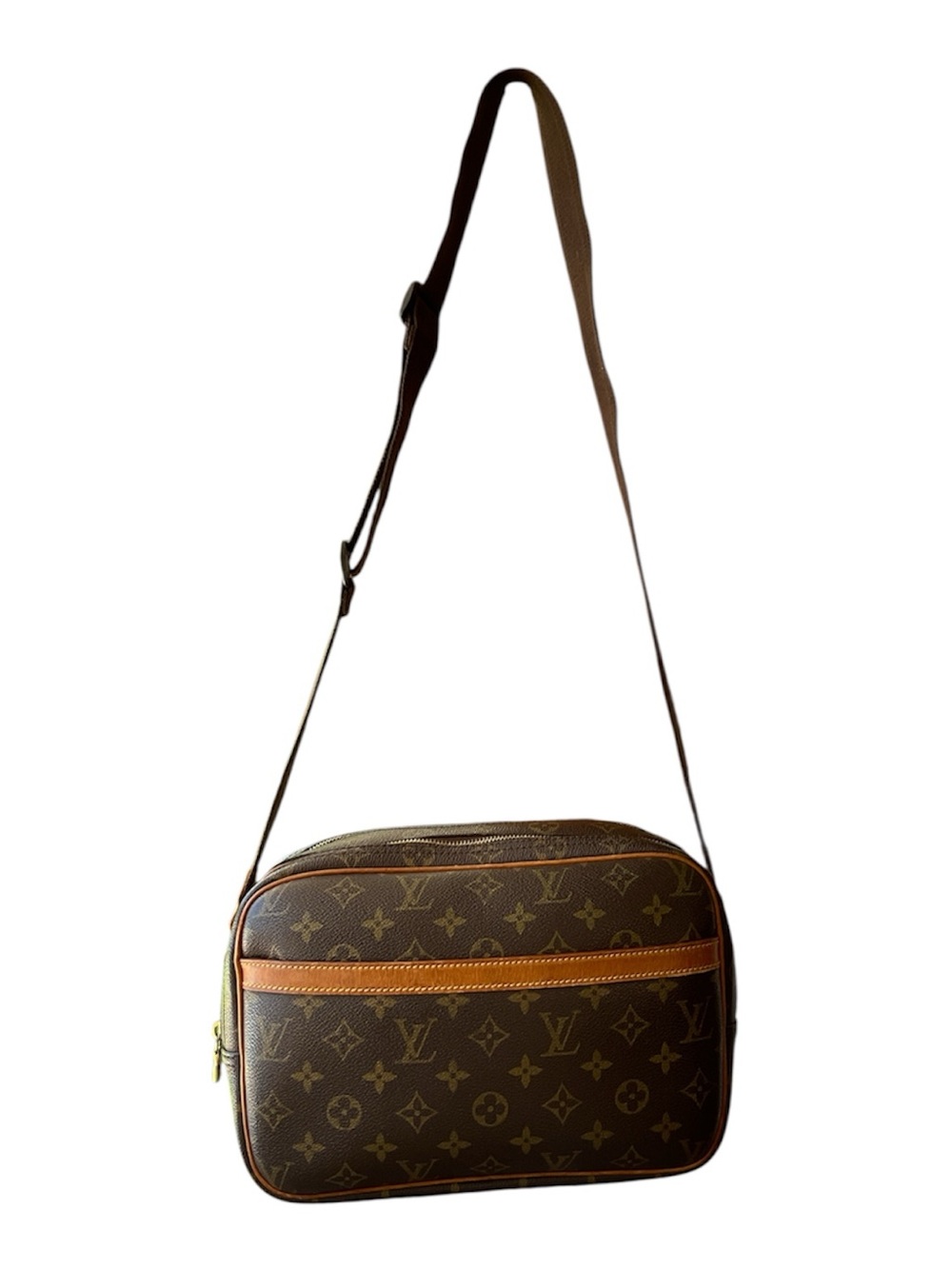 Louis Vuitton Vintage Monogram Reporter PM Crossbody Bag